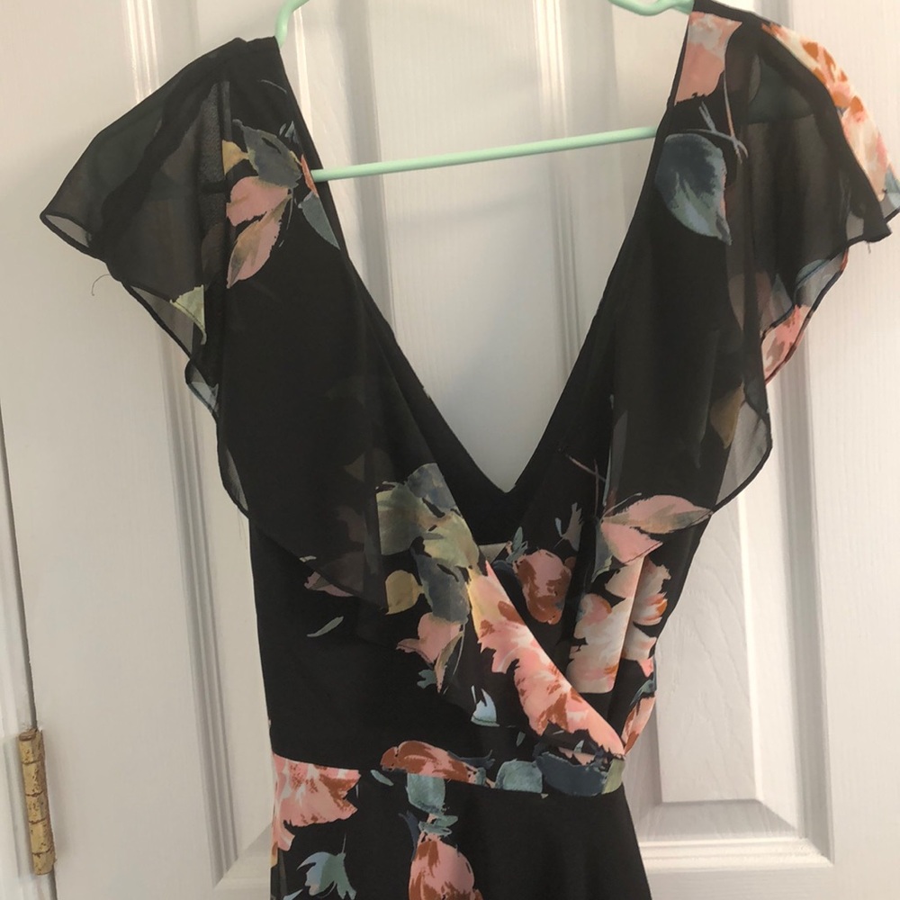 Jenny Yoo Ruffle wrap dress - Picture 4 of 8